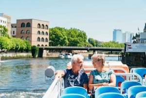 Berliini: 1 tunnin kaupunkikierros veneellä, jossa on taattu istumapaikka