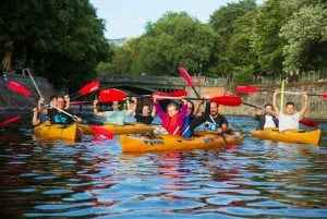 Berlin : excursion de 2 heures en kayak en soirée sur le canal Landwehr