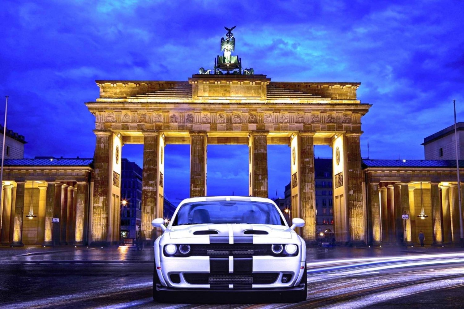 Berlin: 5-Hour V8 Car Rental