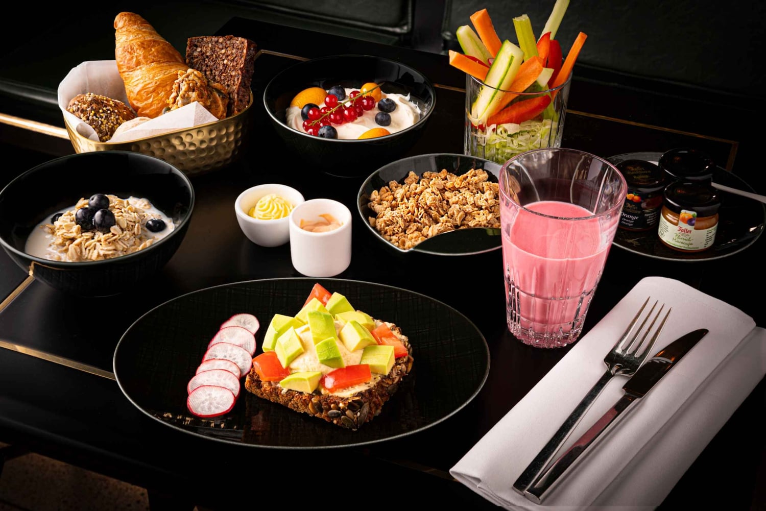 Berlim: Café da manhã no Café Wintergarten