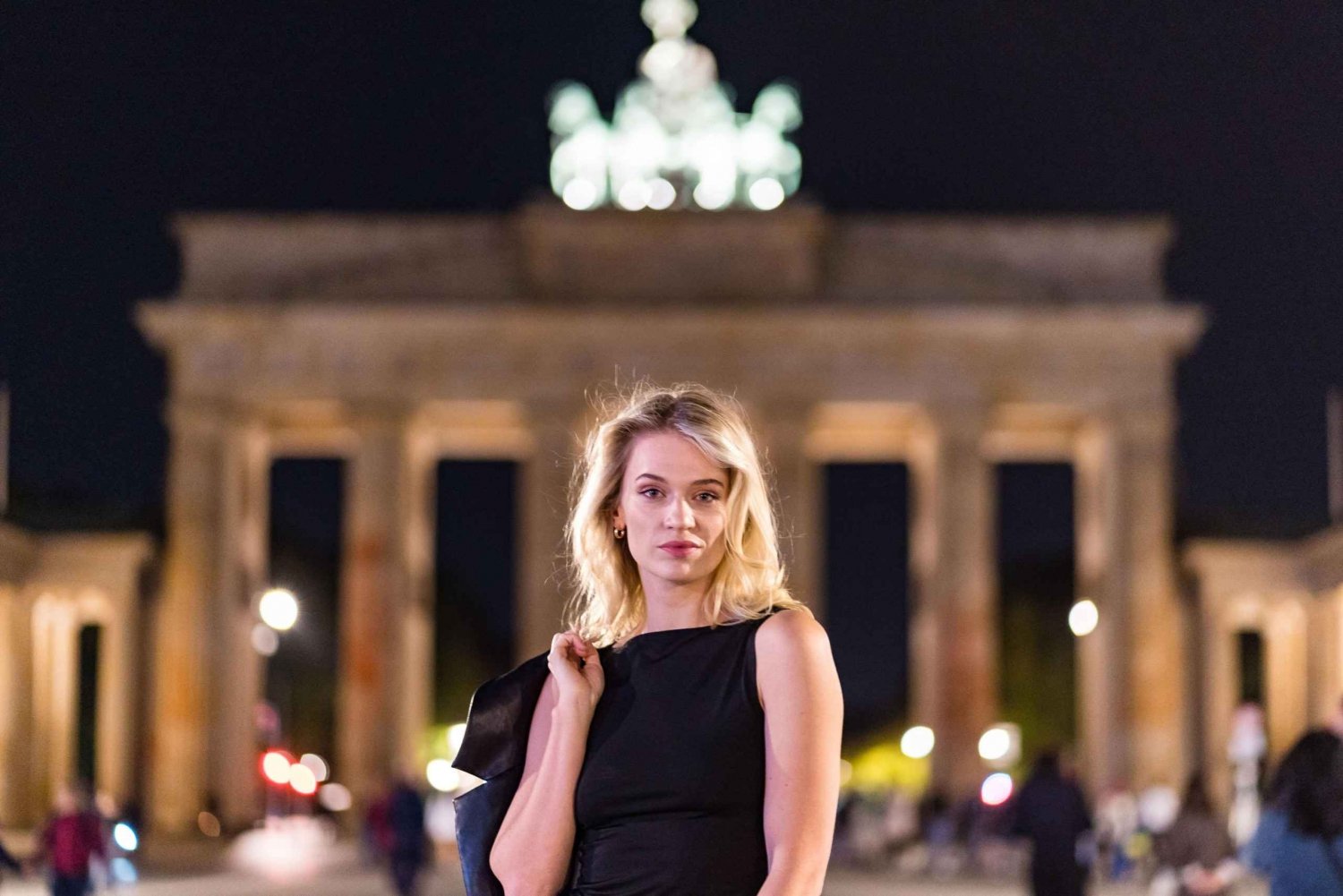Berlin om natten: Privat fotoshoot på Illuminated Cityscape