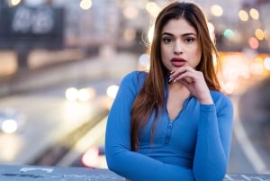 Berlin by Night: Private Photoshoot at Illuminated Cityscape