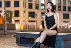 Berlin by Night: Private Photoshoot at Illuminated Cityscape