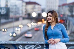 Berlin by Night: Private Photoshoot at Illuminated Cityscape