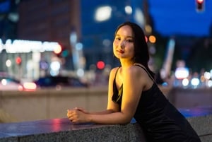 Berlin by Night: Private Photoshoot at Illuminated Cityscape