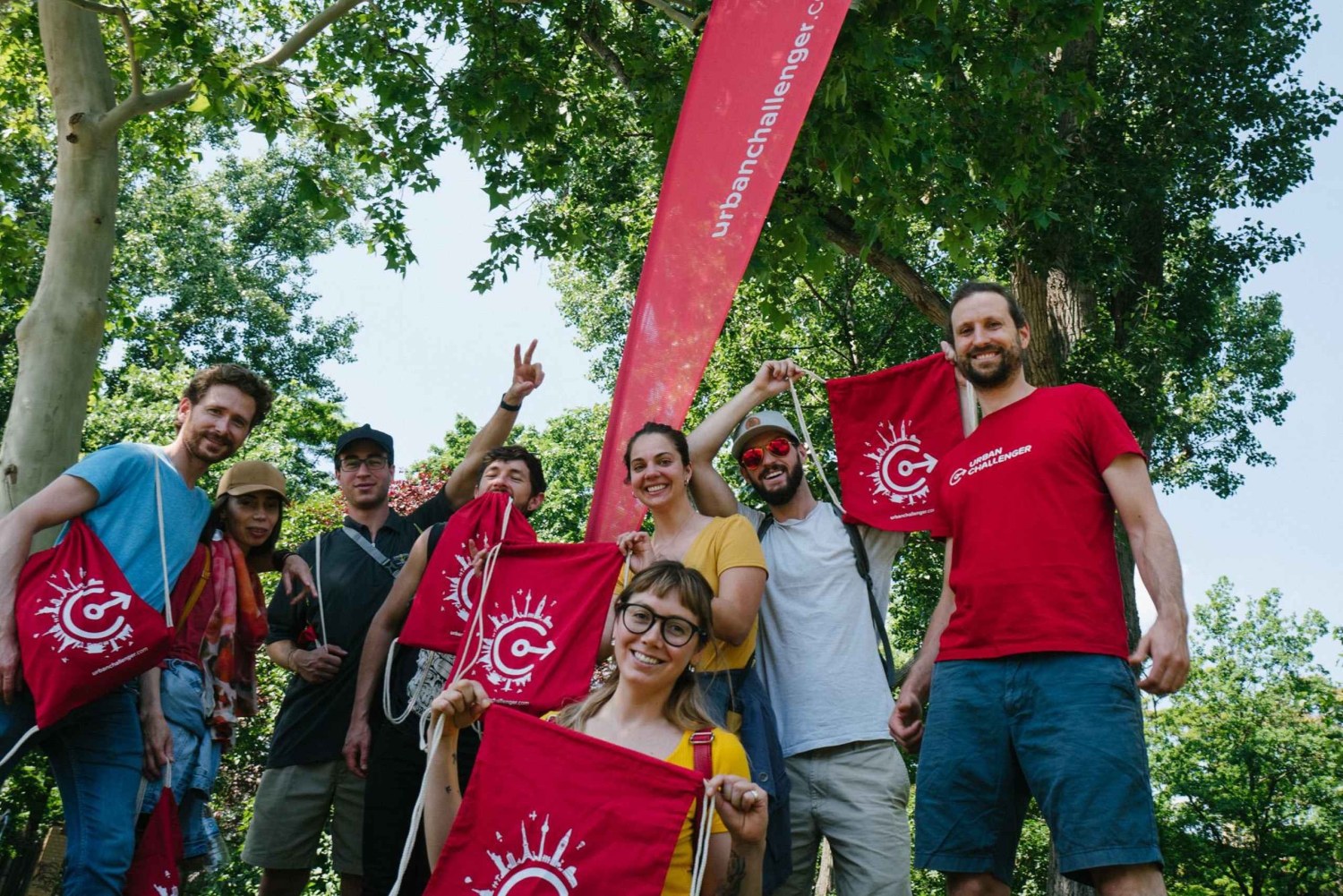 Desafios de Berlim para equipas com anfitrião em direto e provas fotográficas