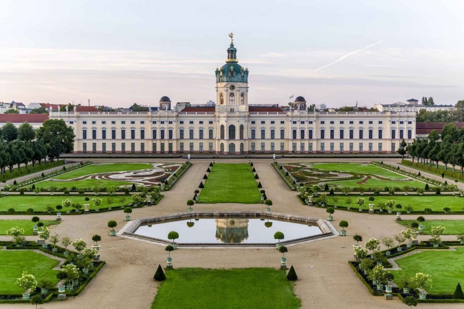 Berlim: Bilhete de entrada para o Palácio de Charlottenburg com o novo pavilhão