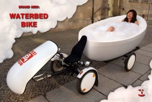 Berlin: City Sightseeing Tour in a Unique BedBike