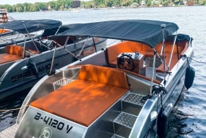 Berlin: Electric Boat Rental for self-driving 6 hrs