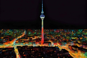 Berlin : Visite nocturne en bus et en bateau avec Currywurst local