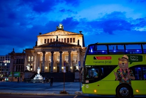 Berlin: Sightseeingtur om aftenen i bus med live-kommentarer