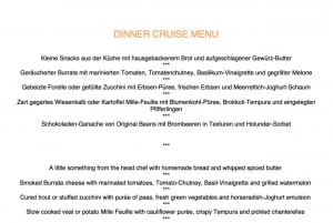 Berlin : Croisière en bateau en soirée avec apéritif et dîner facultatif
