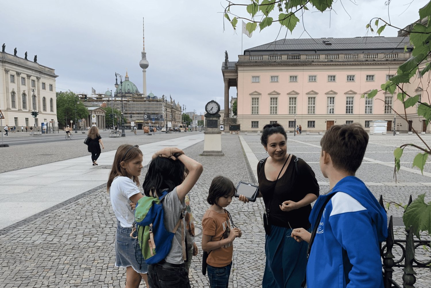 Berlin familietur: griff, baguette og musekongen