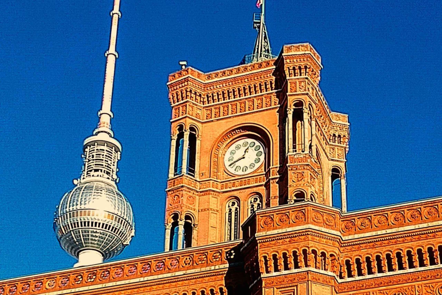 Berlijn: Van oost naar west & muur rondleiding per fiets met gids