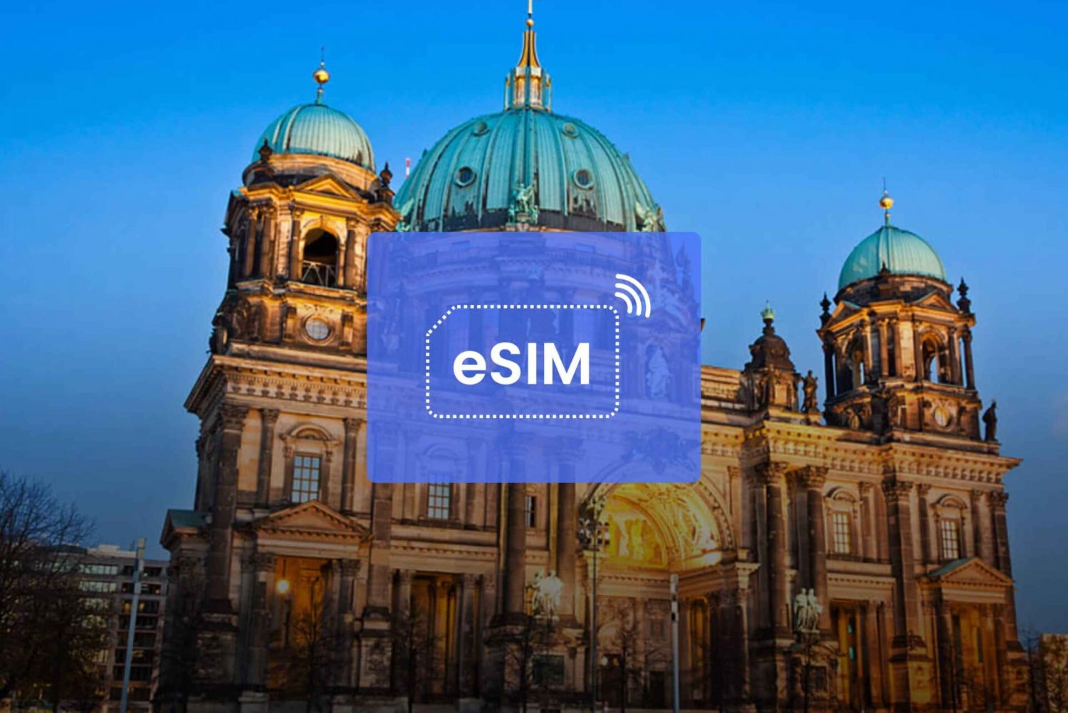 Berliini: Saksa/ Eurooppa eSIM-verkkovierailu Mobiilidatapaketti.
