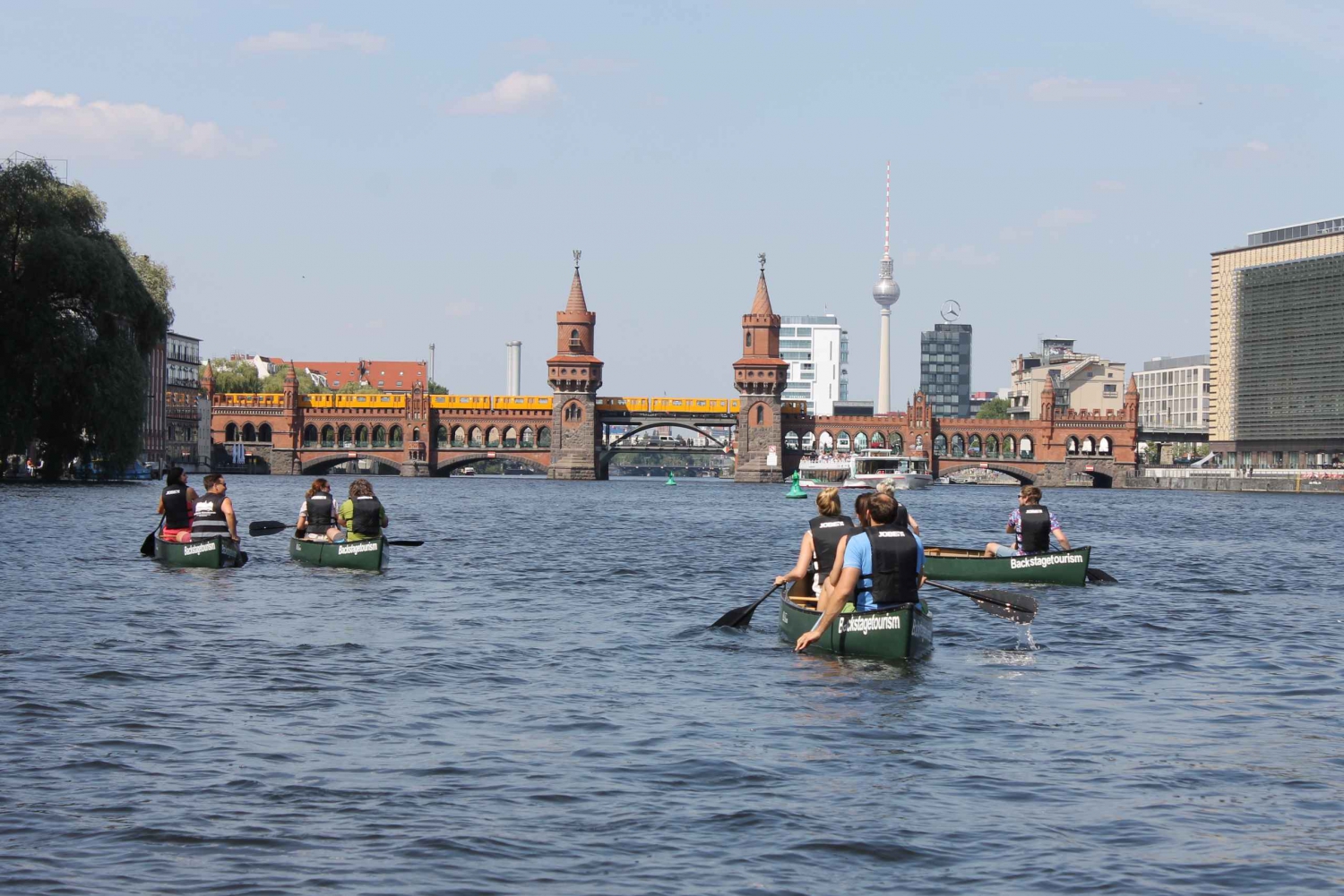 Berlin : Visite guidée en canoë sur la Spree