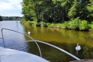 Berlín:Recorrido guiado en yate por el sur de Berlín con parada para nadar (relax)