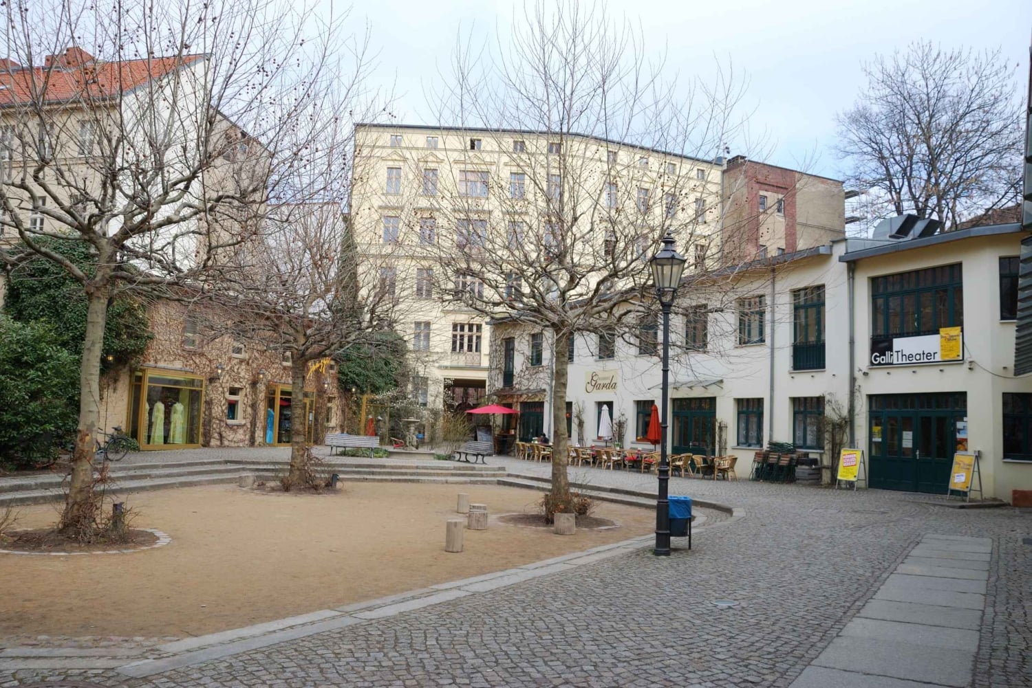 Berlijn: wandeltocht Hackesche Höfe binnenplaatsen