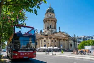 Berlín: Opción de autobús turístico con crucero con paradas libres