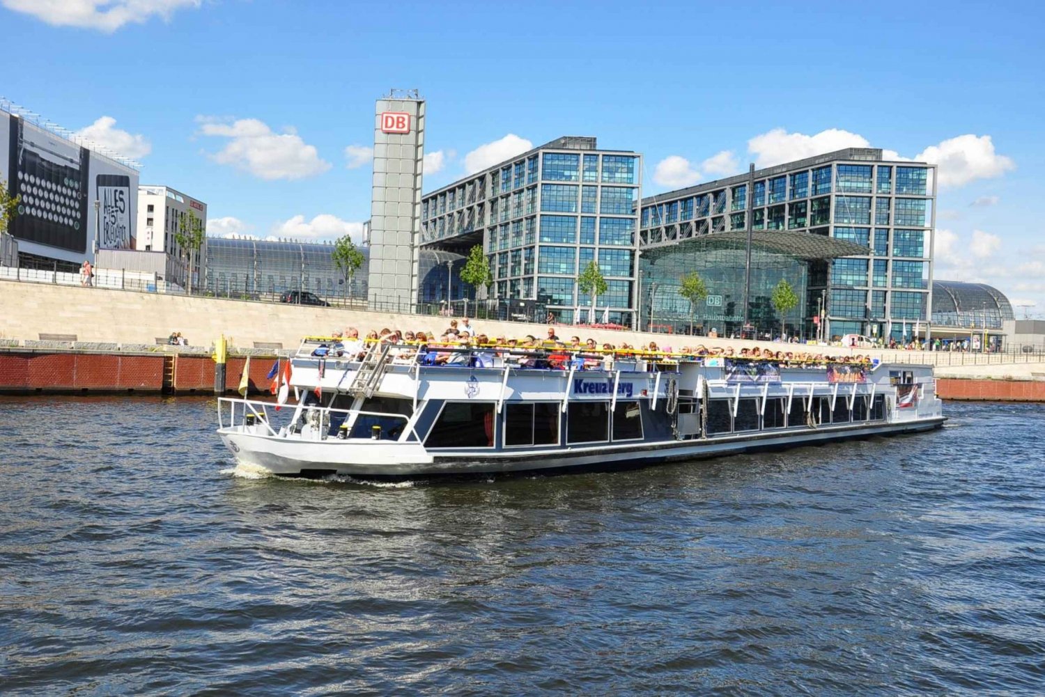 Berlin: Hop-on hop-off-citytur i bus og båd