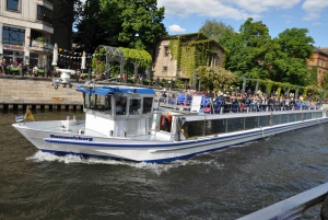 Berlin: Hop-on-hop-off med dubbeldäckare och båttur på Spree