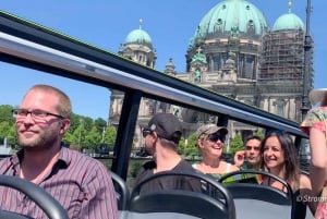 Berlijn: Hop-on-hop-off-boot sightseeingbus met bootopties
