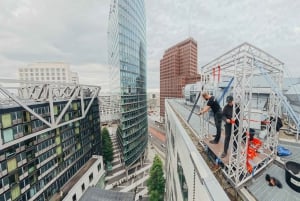 Berlin: House Running at 'Das Center' Berlin 40m vertical!