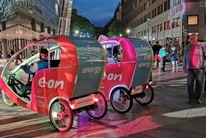 Berlin: Det oplyste Berlin med cykeltaxa
