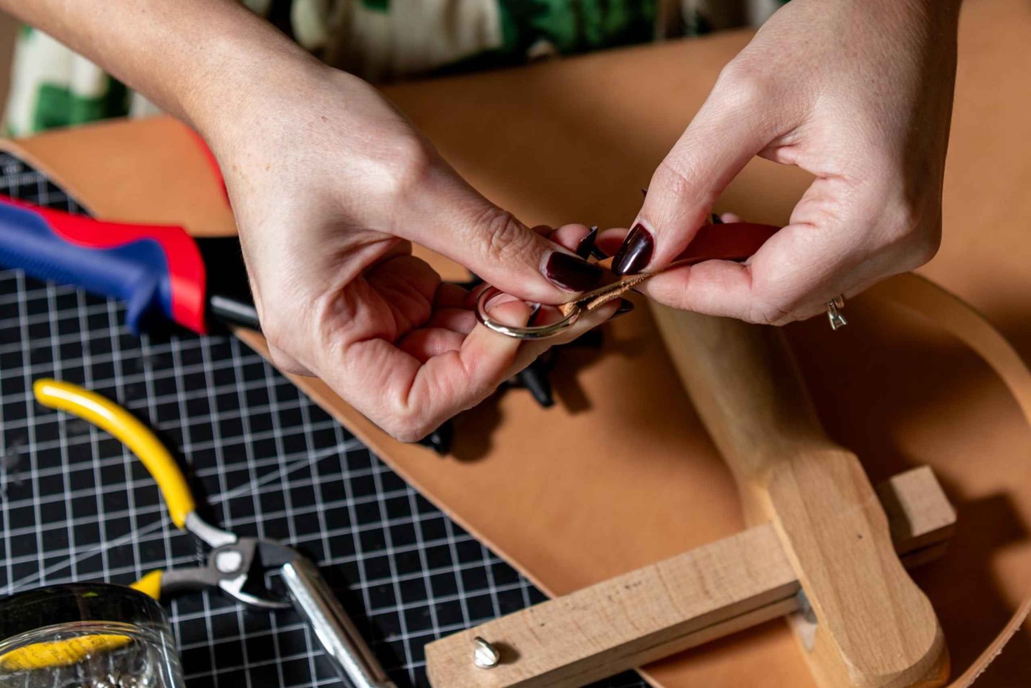 Berlin: Leather Craft Workshop with Local Designer