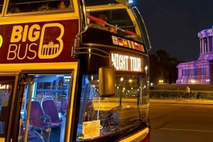 Berlijn: Lights Festival Open-Top Night Tour met live gids