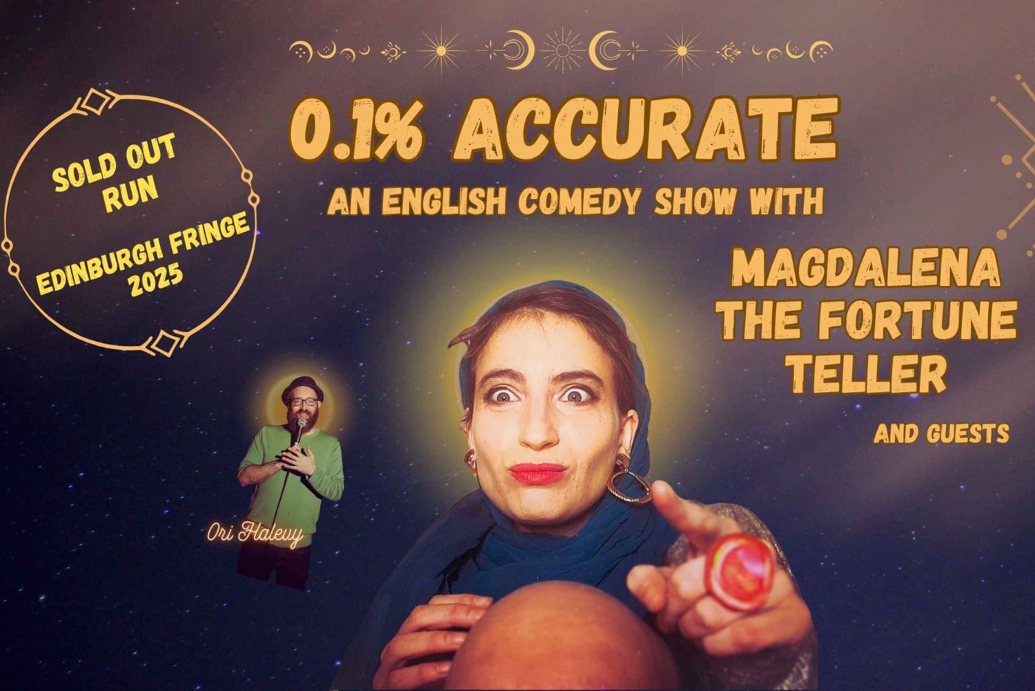 Berlin night: Fortune-Telling Comedy Show Ticket