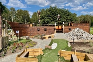 Berlino: Biglietto per il minigolf dell'avventura dell'isola dei pirati