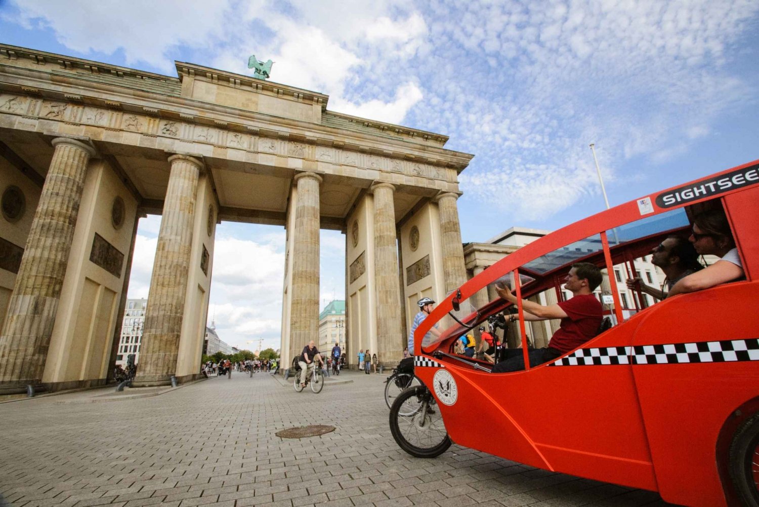 Berlin: Privat E-Rickshaw-tur med afhentning på hotellet