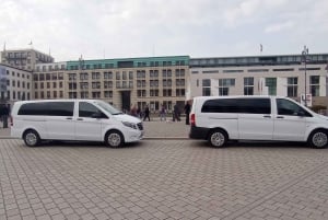 Berlin : Transfert privé en minibus avec chauffeur et guide