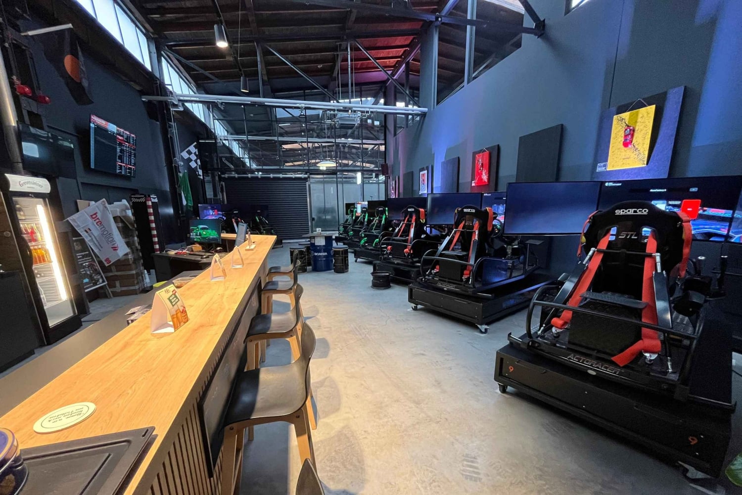 Berlin: Race Factory full-motion racing simulator ride