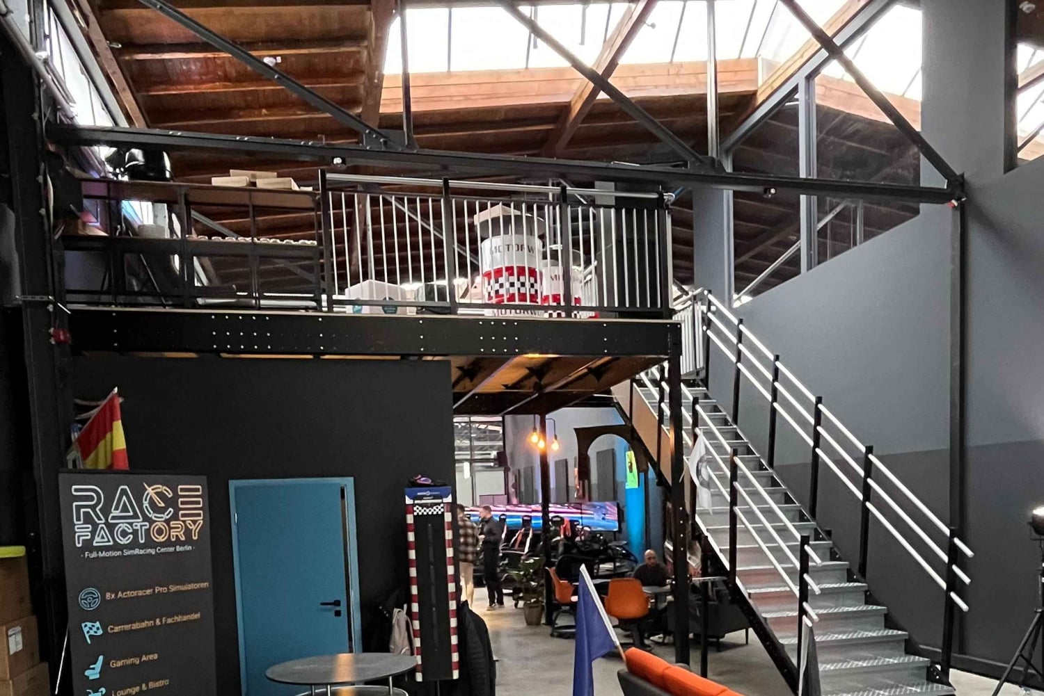 Berlin: Race Factory full-motion racing simulator ride