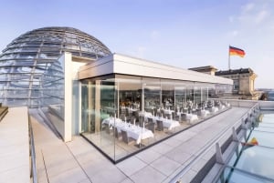 Berlin : Déjeuner sur le toit du restaurant Käfer du Reichstag