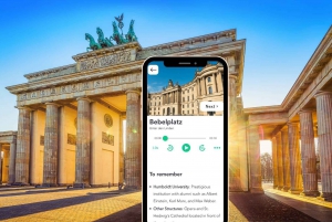 Berlino: Tour guidato in inglese sul tuo telefono