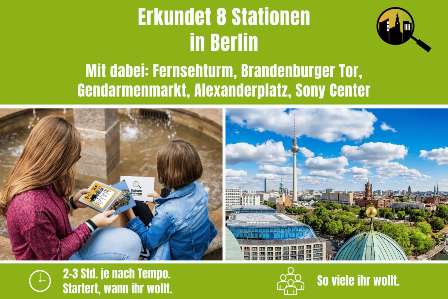 Berlin: Self-Guided Family and School Class Scavenger Hunt
