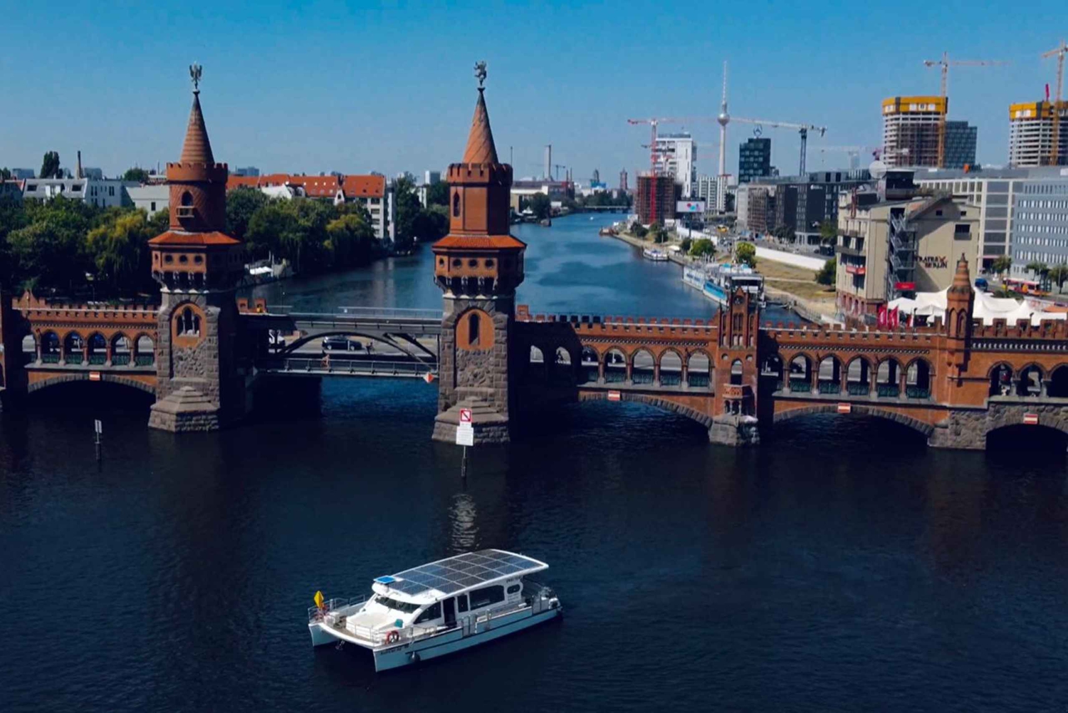 Berlin: Solar Powered Sunset Catamaran Cruise & Audio Guide