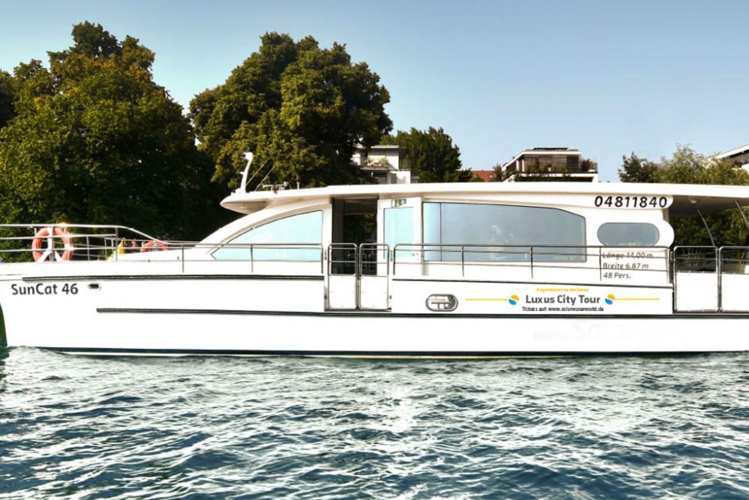 Berlin: Solar Powered Sunset Catamaran Cruise & Audio Guide