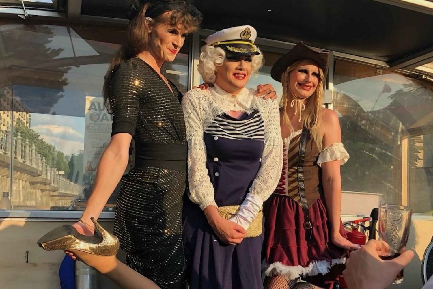 Berlín: Crucero por el Spree con tres drag queens (MS Audrey)