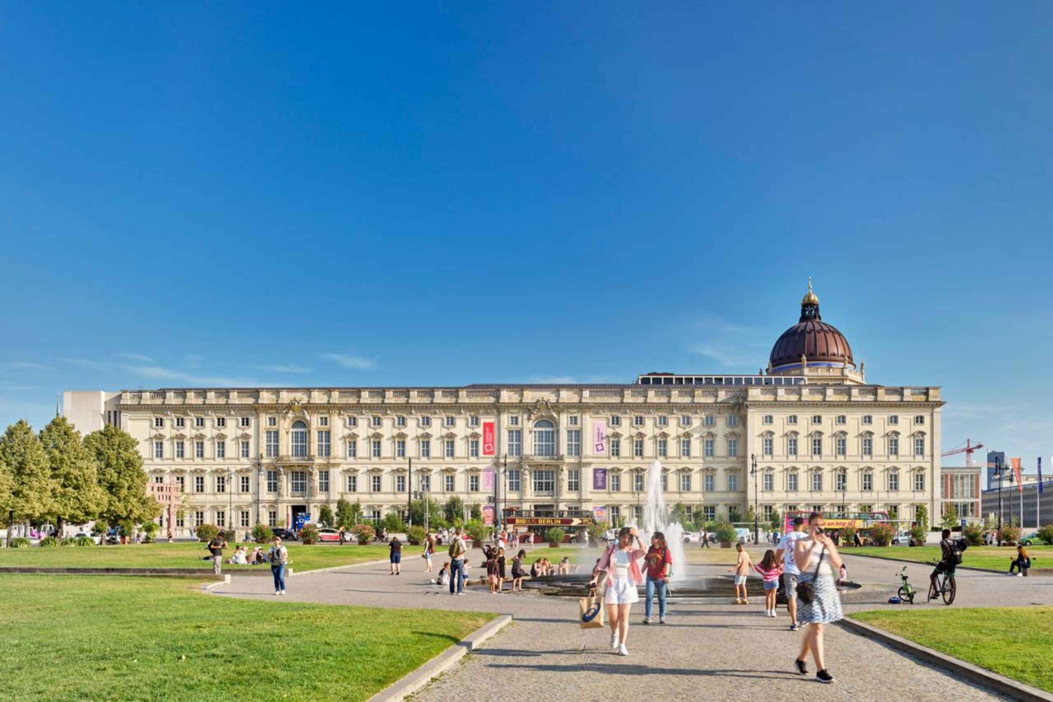 Berlín: Visita guiada 'El Foro Humboldt para novatos'.