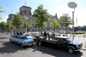 Berlin: Flyplasstransport og bytur med Trabant-limousin