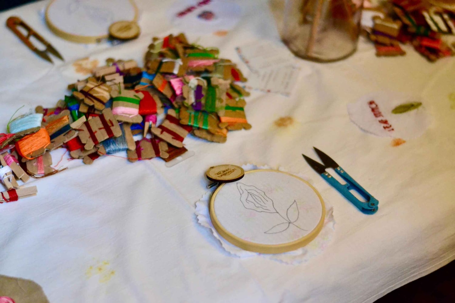 Berlin: Vulva Flower Embroidery Workshop