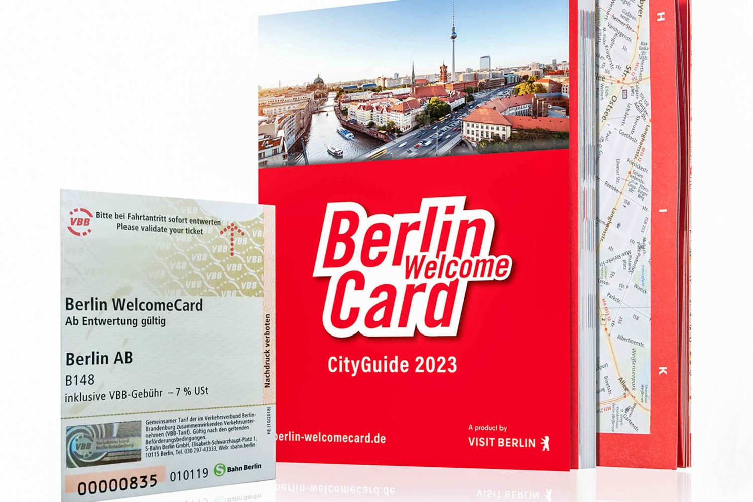 Berlin WelcomeCard: Discounts & Transport Berlin Zones (AB)