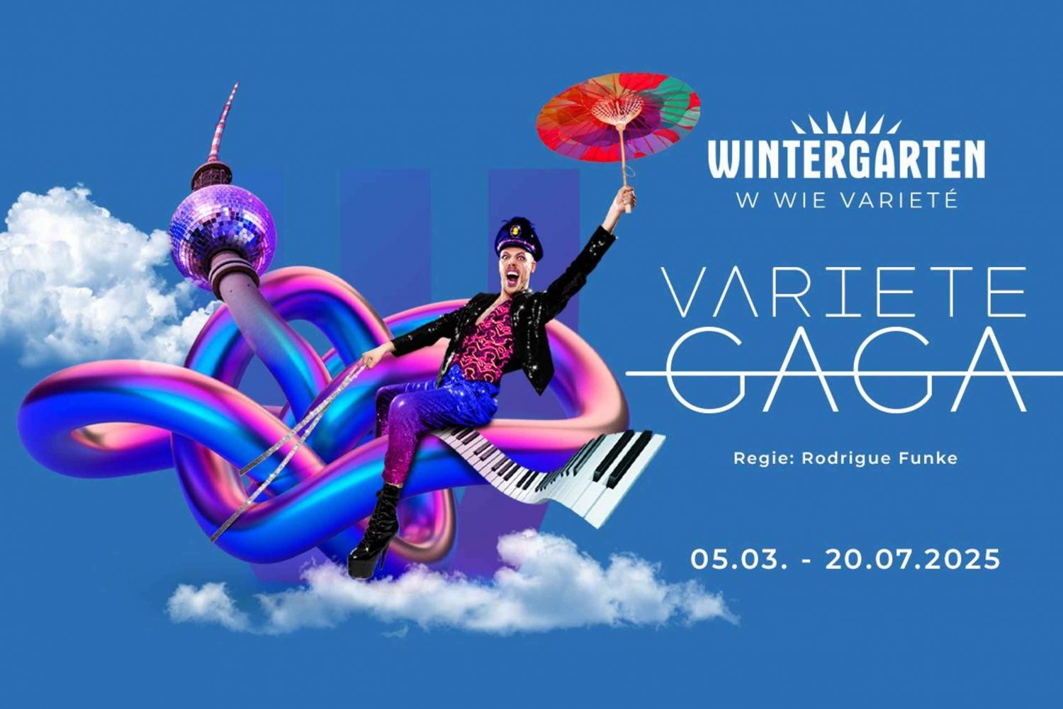 Berlijn Wintergarten Varieté: 'VARIETÉ GAGA'.