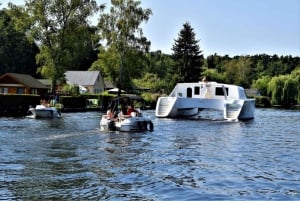 Berlin's Biggest Lake & Lagoon: Bike Ride, Solar Ferry, Swim