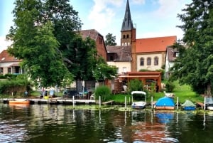 Le plus grand lac et lagune de Berlin : Vélo, ferry solaire, natation