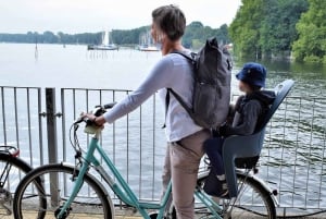 El lago y la laguna más grandes de Berlín: Paseo en bici, transbordador solar, baño